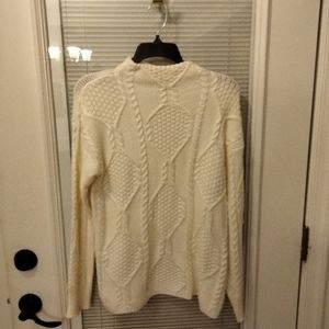 St John's Bay high neck pullover sweater. S